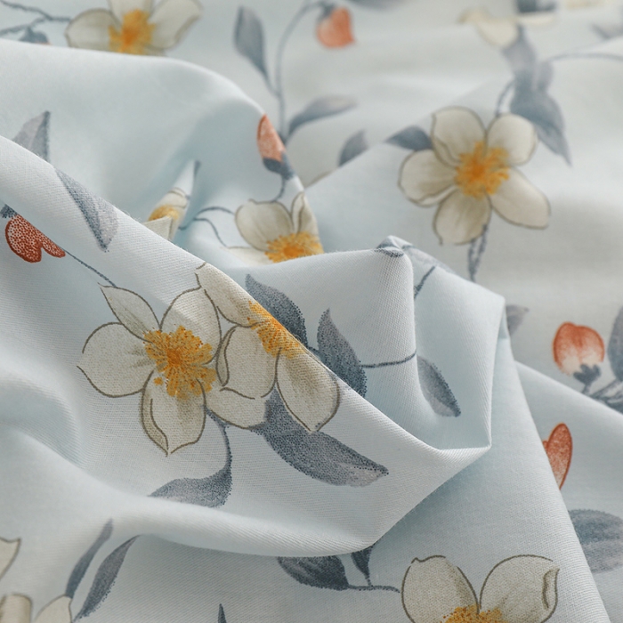 91家纺网 家纺一手货源 找家纺 元元 2024新款13372加密精梳全棉单品套件系列-单被套 爱洛