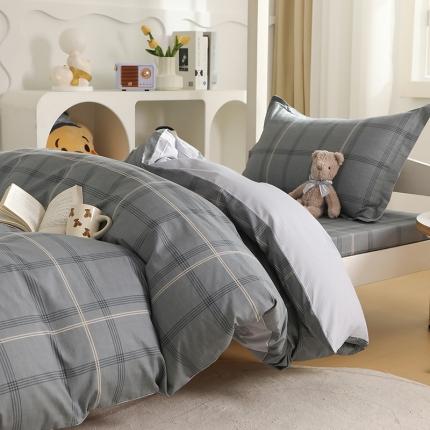 91家纺网 家纺一手货源 找家纺 （总）元元 2024新款13372加密精梳全棉单品套件系列-三件套