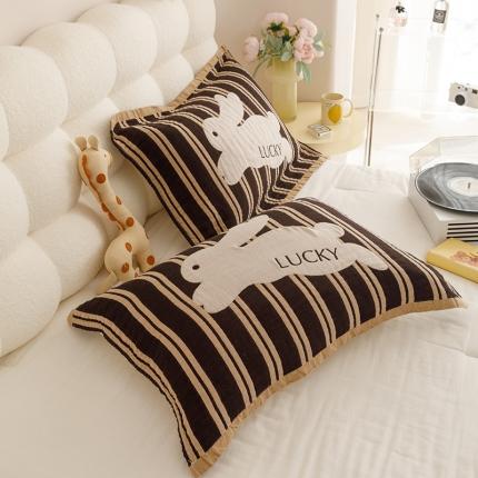 91家纺网 家纺一手货源 找家纺 （总）麻依 2023新款大版四层全棉纱布枕巾