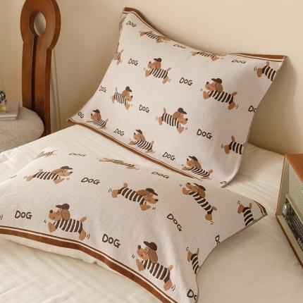 91家纺网 家纺一手货源 找家纺 （总）麻依 2023新款斜纹全棉枕巾