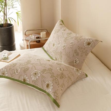 91家纺网 家纺一手货源 找家纺 （总）麻依 2023新款斜纹全棉枕巾