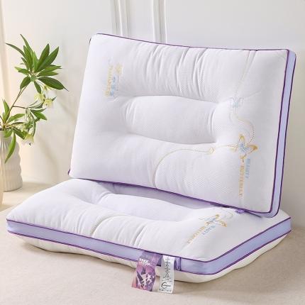 91家纺网 家纺一手货源 找家纺 （总）梦叶草 2023新款蝴蝶熏香眠眠分区护颈枕芯酒店枕头