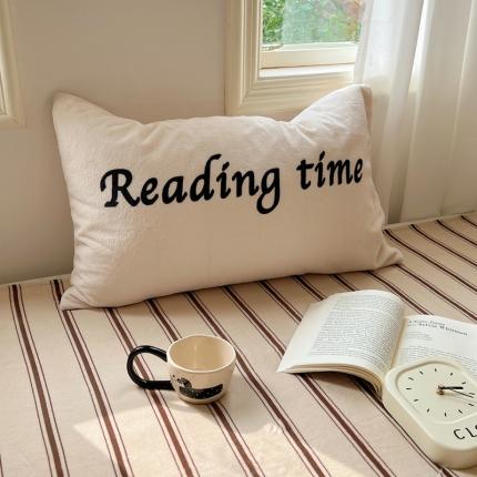 91家纺网 家纺一手货源 找家纺 （总）桃喜 2024新款牛奶绒卡通数码印花绣标单品枕套