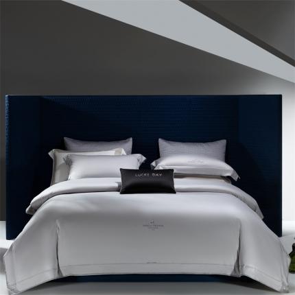 91家纺网 家纺一手货源 找家纺 （总）玖玖爱 2024春夏新品180支长绒棉四件套法尔曼系列