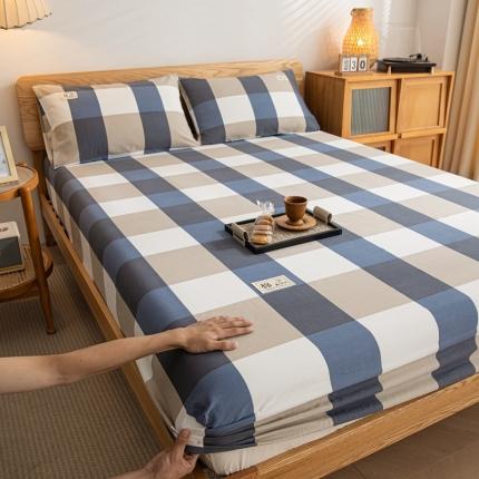 91家纺网 家纺一手货源 找家纺 （总）恋人优选 新款纯棉磨毛床笠床罩席梦思床垫保护罩防尘床套