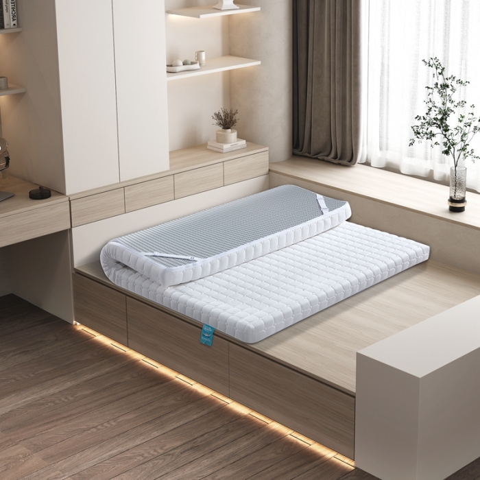 91家纺网 家纺一手货源 找家纺 (总) 时奥 2023新款活套竹炭海绵床垫