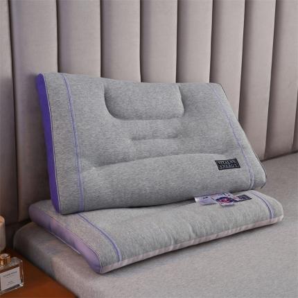可可枕芯 日式良品针织棉枕头家用成人低枕睡眠枕单人元气护颈枕