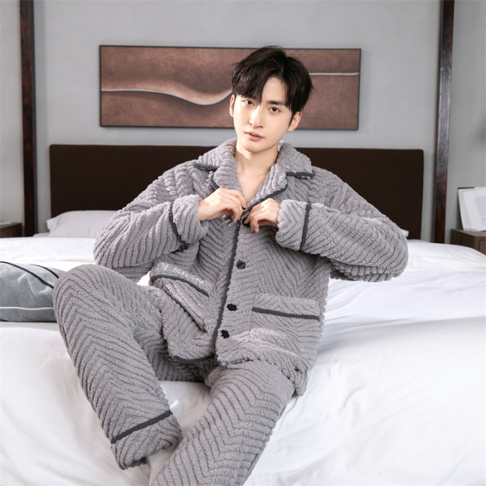 91家纺网 家纺一手货源 找家纺 洛兰沙 2023新款家居服H003