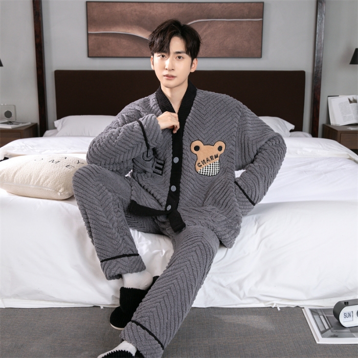 91家纺网 家纺一手货源 找家纺 洛兰沙 2023新款家居服H008