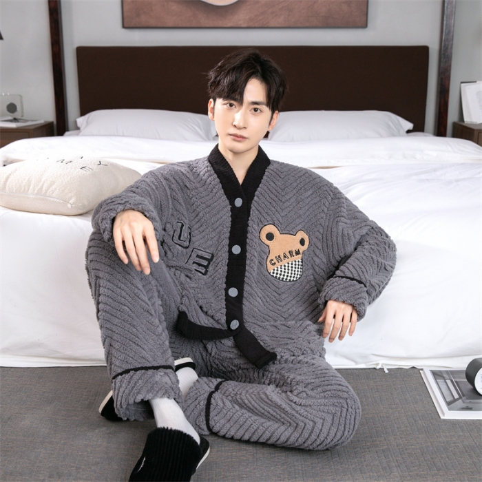 91家纺网 家纺一手货源 找家纺 洛兰沙 2023新款家居服H008