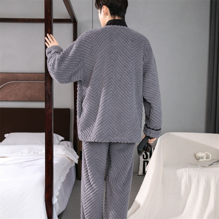 91家纺网 家纺一手货源 找家纺 洛兰沙 2023新款家居服H008