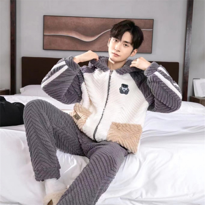 91家纺网 家纺一手货源 找家纺 洛兰沙 2023新款家居服H011