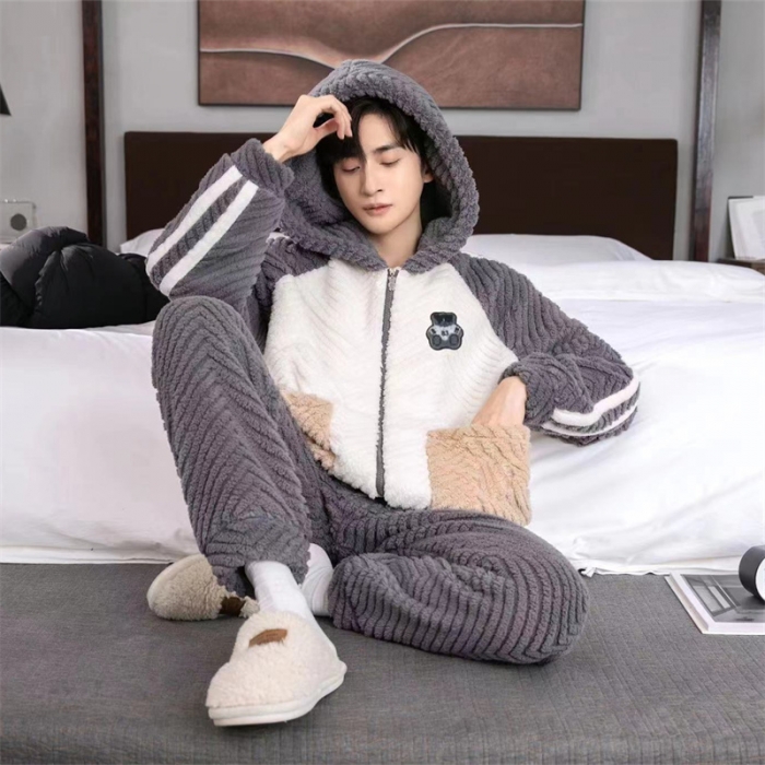 91家纺网 家纺一手货源 找家纺 洛兰沙 2023新款家居服H011