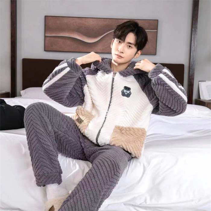 91家纺网 家纺一手货源 找家纺 洛兰沙 2023新款家居服H011