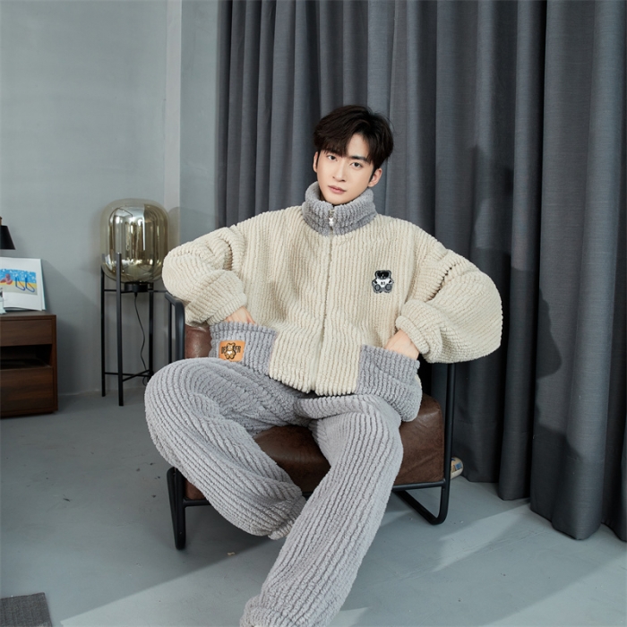 91家纺网 家纺一手货源 找家纺 洛兰沙 2023新款家居服H015