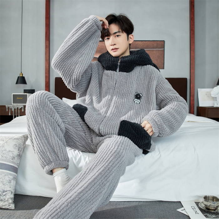 91家纺网 家纺一手货源 找家纺 洛兰沙 2023新款家居服H018