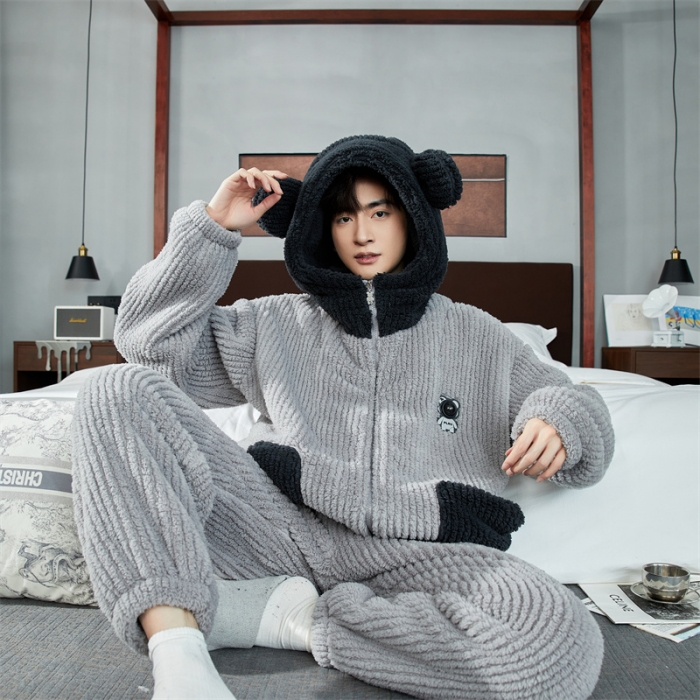 91家纺网 家纺一手货源 找家纺 洛兰沙 2023新款家居服H018