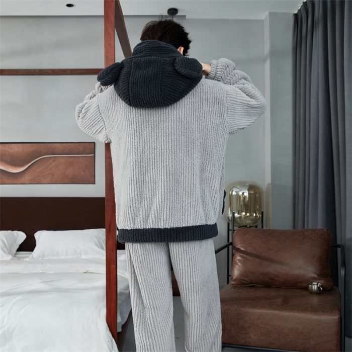 91家纺网 家纺一手货源 找家纺 洛兰沙 2023新款家居服H018