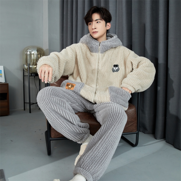 91家纺网 家纺一手货源 找家纺 洛兰沙 2023新款家居服H019