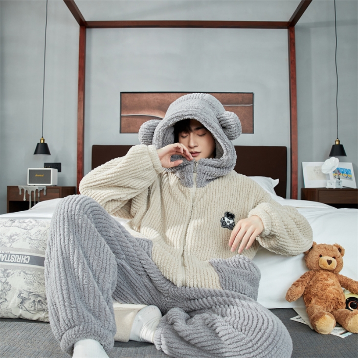 91家纺网 家纺一手货源 找家纺 洛兰沙 2023新款家居服H019