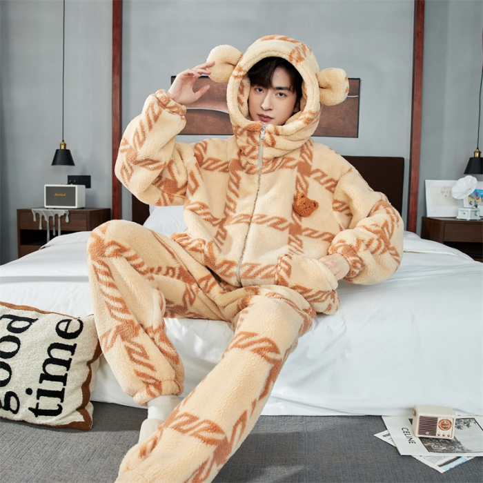 91家纺网 家纺一手货源 找家纺 洛兰沙 2023新款家居服H021