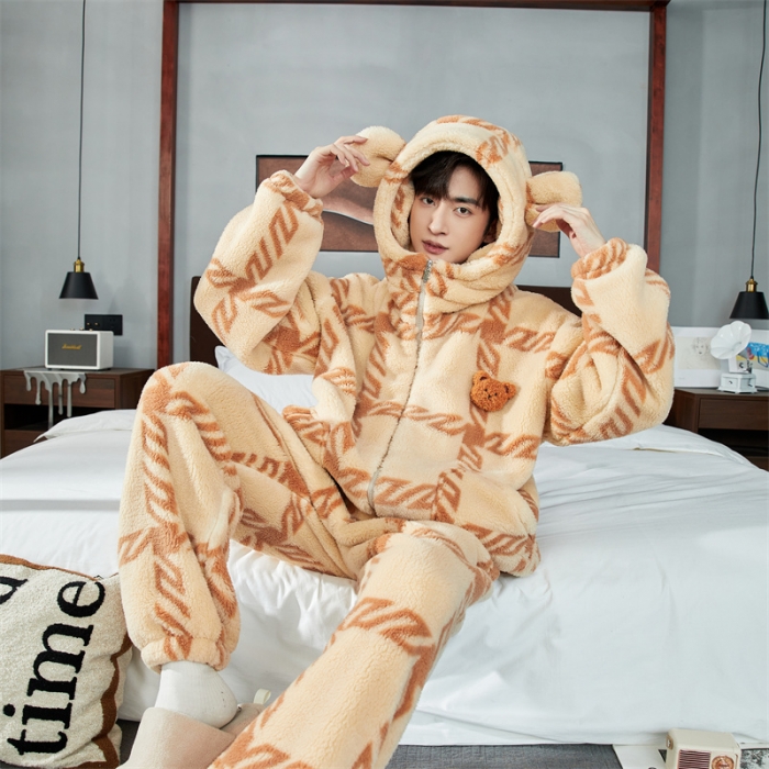 91家纺网 家纺一手货源 找家纺 洛兰沙 2023新款家居服H021