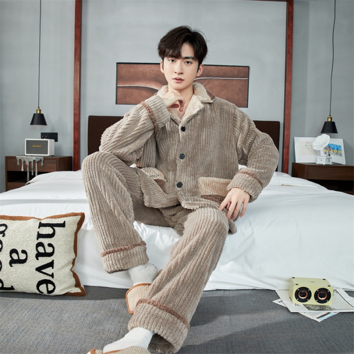 91家纺网 家纺一手货源 找家纺 洛兰沙 2023新款家居服H022