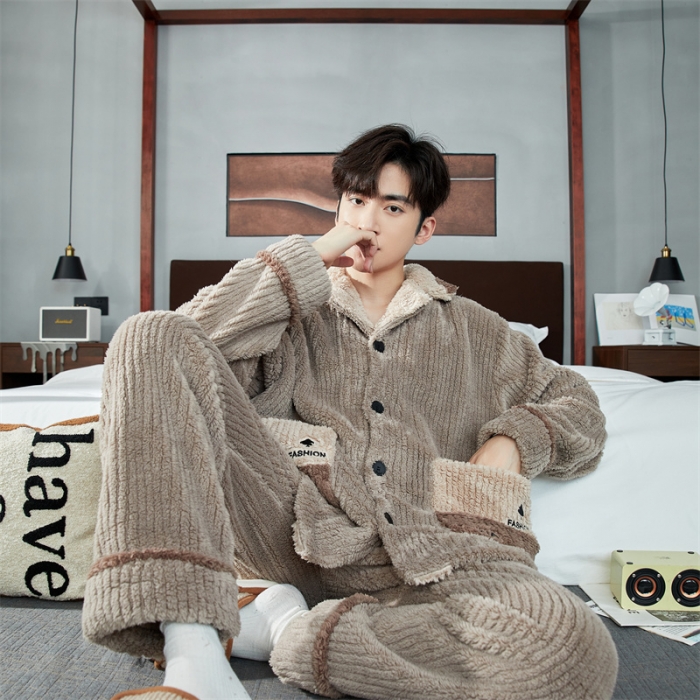 91家纺网 家纺一手货源 找家纺 洛兰沙 2023新款家居服H022