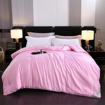 91家纺网 家纺一手货源 找家纺 （总）恒鑫家纺 2023新款提花蚕丝被春秋被保暖被子被芯冬被子母被