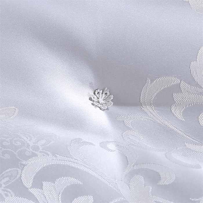 91家纺网 家纺一手货源 找家纺 恒鑫家纺 2023新款提花蚕丝被春秋被保暖被子被芯冬被子母被 高级灰