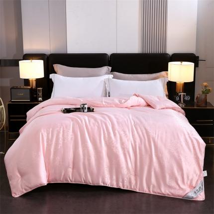 恒鑫家纺 2023新款提花蚕丝被春秋被保暖被子被芯冬被子母被 美人玉