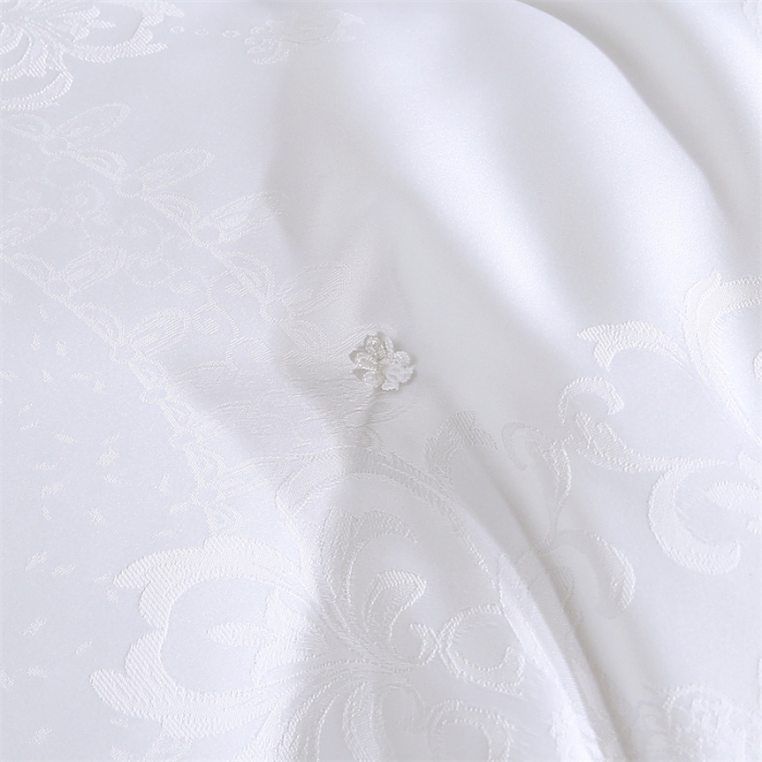 91家纺网 家纺一手货源 找家纺 恒鑫家纺 2023新款提花蚕丝被春秋被保暖被子被芯冬被子母被 月光白