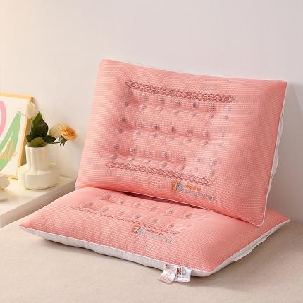 91家纺网 家纺一手货源 找家纺 梦叶草 2023款新款3D透气悬浮释压42粒磁石枕芯空气层枕头