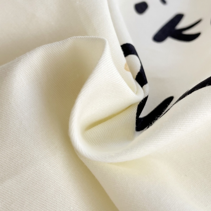 91家纺网 家纺一手货源 找家纺 金丝鸟 2023新款全棉可爱卡通印花小清新四件套-第二批 咖色小胖猫