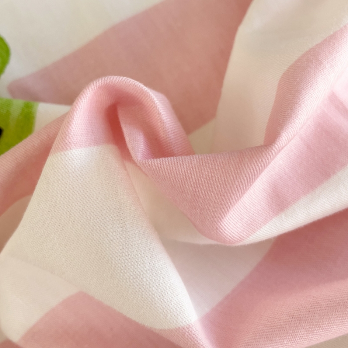 91家纺网 家纺一手货源 找家纺 金丝鸟 2023新款全棉可爱卡通印花小清新四件套-第二批 气球小鳄鱼