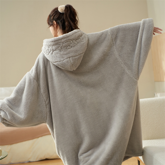 91家纺网 家纺一手货源 找家纺 洛兰沙 2023新款家居服W051