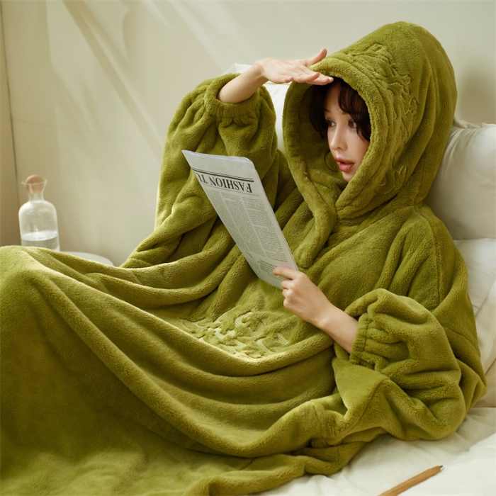 91家纺网 家纺一手货源 找家纺 洛兰沙 2023新款家居服W052