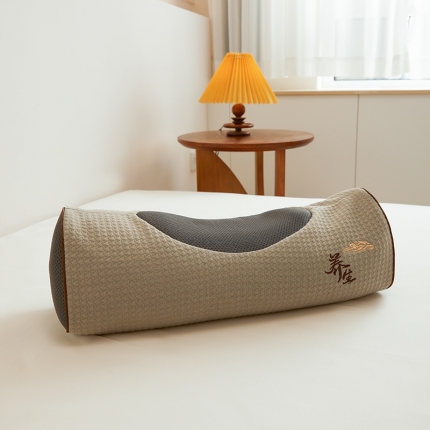 91家纺网 家纺一手货源 找家纺 2025新款 天然的甜荞荞麦护颈按摩枕头  柔软与支撑恰到好处