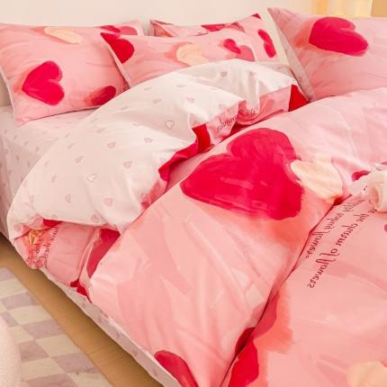 91家纺网 家纺一手货源 找家纺 （总）金丝鸟家纺 2023新款全棉小清新四件套-第三批