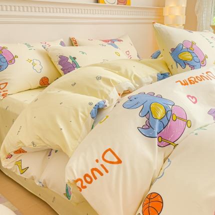 91家纺网 家纺一手货源 找家纺 （总）金丝鸟家纺 2023新款全棉小清新四件套-第三批