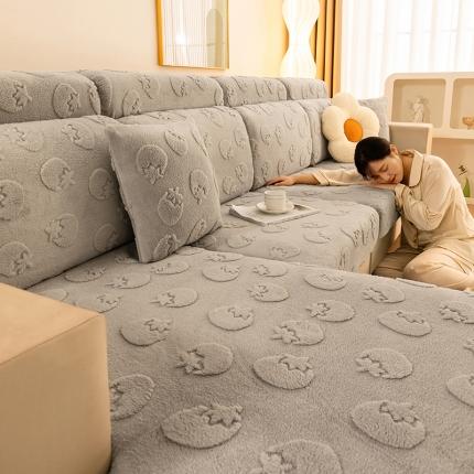 91家纺网 家纺一手货源 找家纺 （总）沐沐 2026新款柿柿如意沙发笠