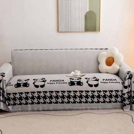 91家纺网 家纺一手货源 找家纺 （总）沐沐 2026新款雪尼尔印花沙发巾