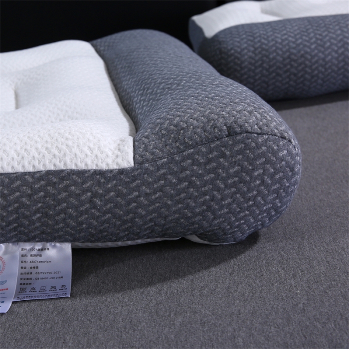 91家纺网 家纺一手货源 找家纺 赛格时代家居 2023新款蓝白牵引枕