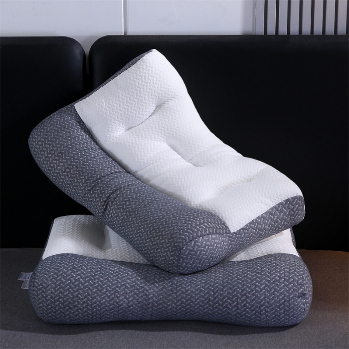 91家纺网 家纺一手货源 找家纺 赛格时代家居 2023新款蓝白牵引枕