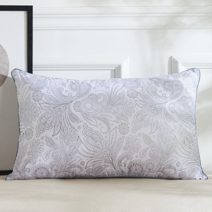 91家纺网 家纺一手货源 找家纺 兴丝露枕芯 印花舒适枕 枕头学生枕 磨毛枕芯 印花枕头 网销赠品 高弹舒适枕