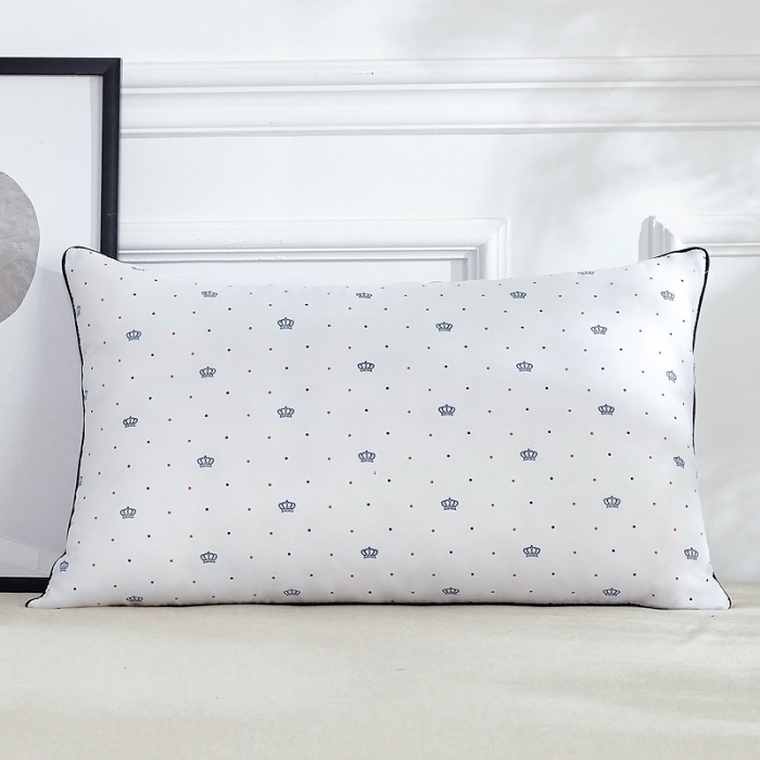 91家纺网 家纺一手货源 找家纺 兴丝露枕芯 印花舒适枕 枕头学生枕 磨毛枕芯 印花枕头 网销赠品 高弹舒适枕