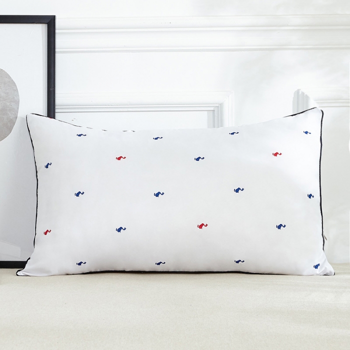 91家纺网 家纺一手货源 找家纺 兴丝露枕芯 印花舒适枕 枕头学生枕 磨毛枕芯 印花枕头 网销赠品 高弹舒适枕