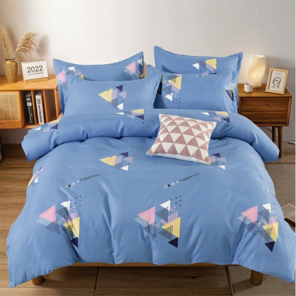 91家纺网 家纺一手货源 找家纺 （总）雨萝家纺 2022新款植物羊绒四件套