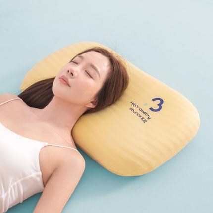 91家纺网 家纺一手货源 找家纺 (总) 贵夫人 2023新款水波蛋乳胶枕枕头枕芯