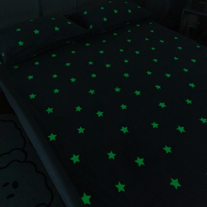 91家纺网 家纺一手货源 找家纺 （总）紫碧螺 2023新款双面法莱绒夜光韩版床盖床褥盖毯